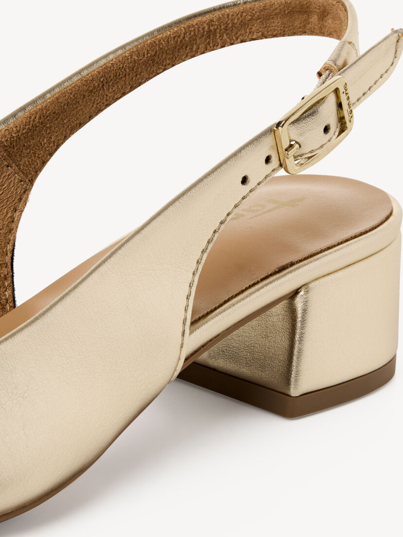 Slingpumps - metallic