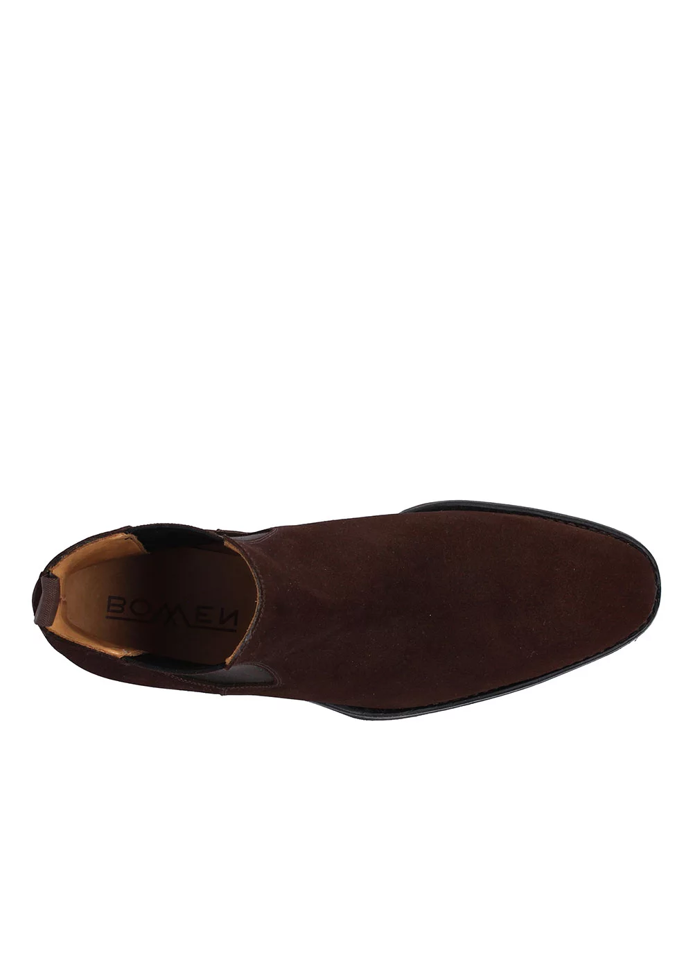CHELSEA BOOTS UPAVON II R CUIR VELOURS MARRON
