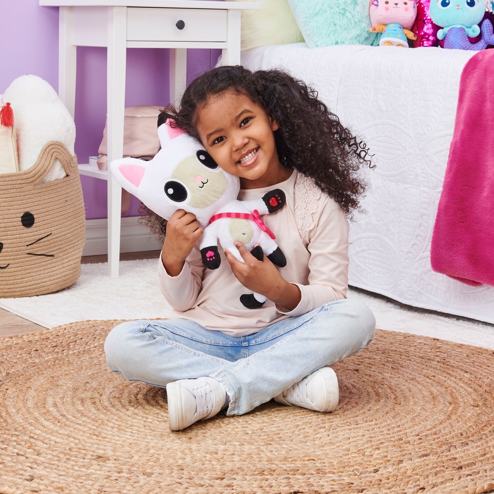 Gabby's Dollhouse 33cm Pandy Paws Plüschtier mit Lichtern, Geräuschen und Sätzen