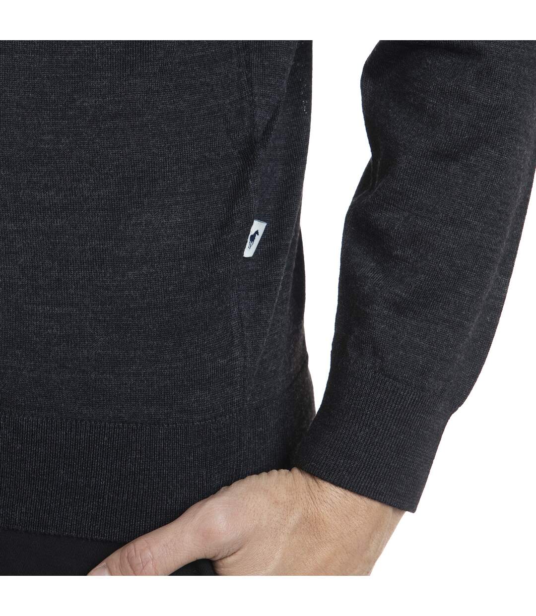 Pull manches longues col classique laine LENY