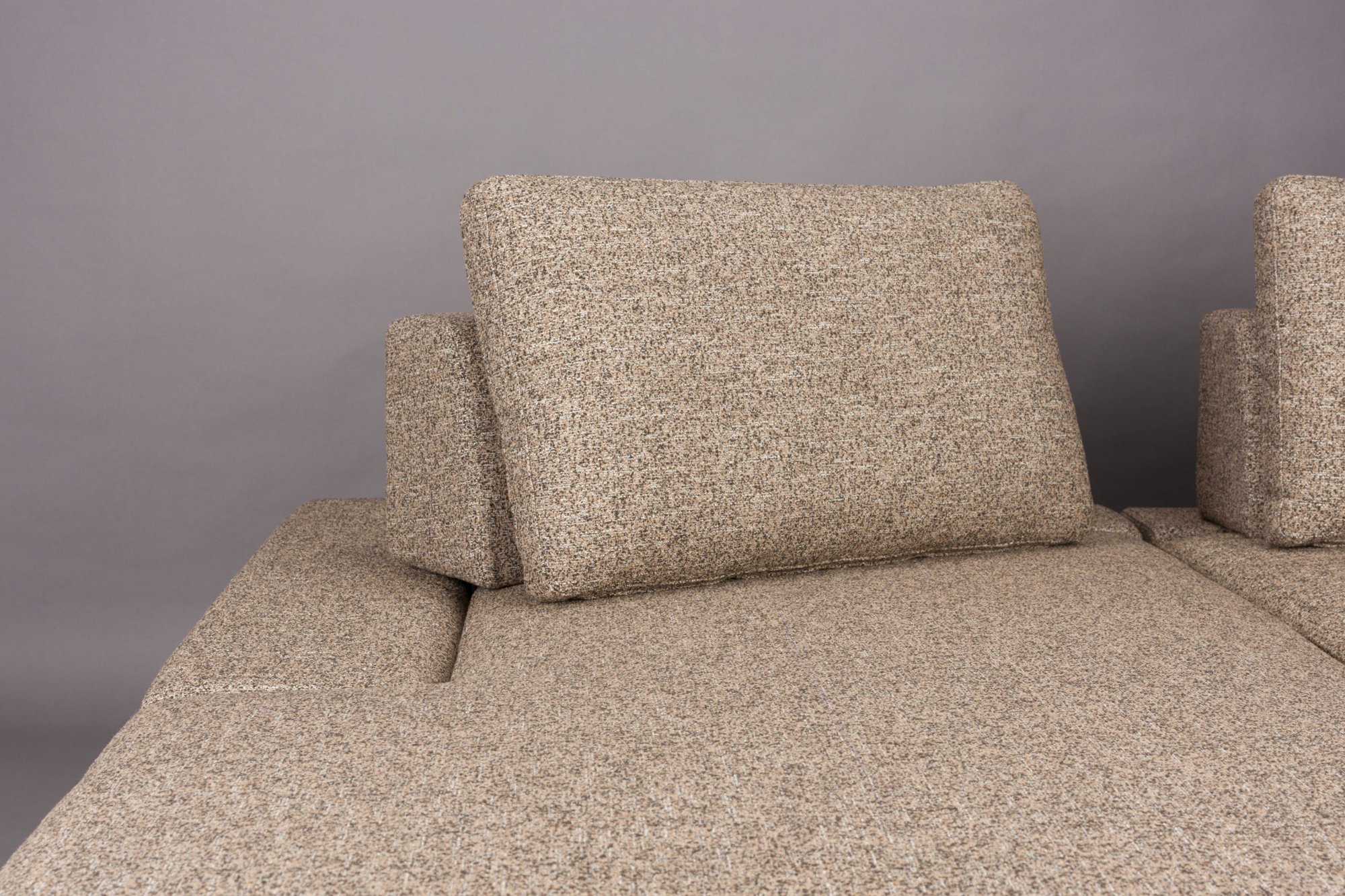 Bank Shelly Cinnamon links Chaise Longue