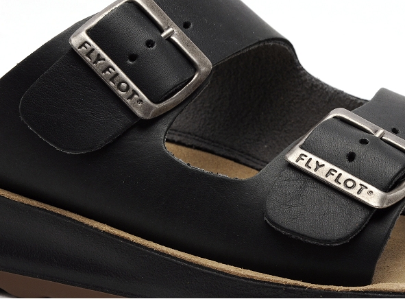 Flyflot mules et sabots homme fifou 29683 noir