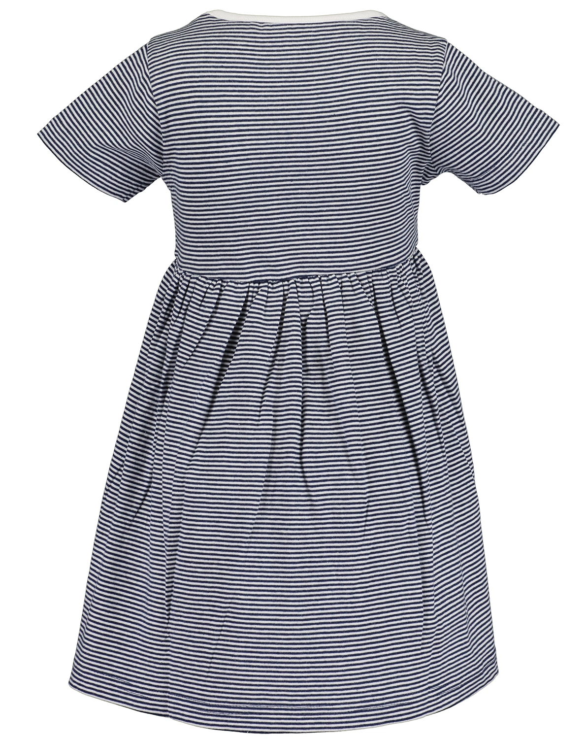 Shirtkleid HORSES in blau/weiß gestreift