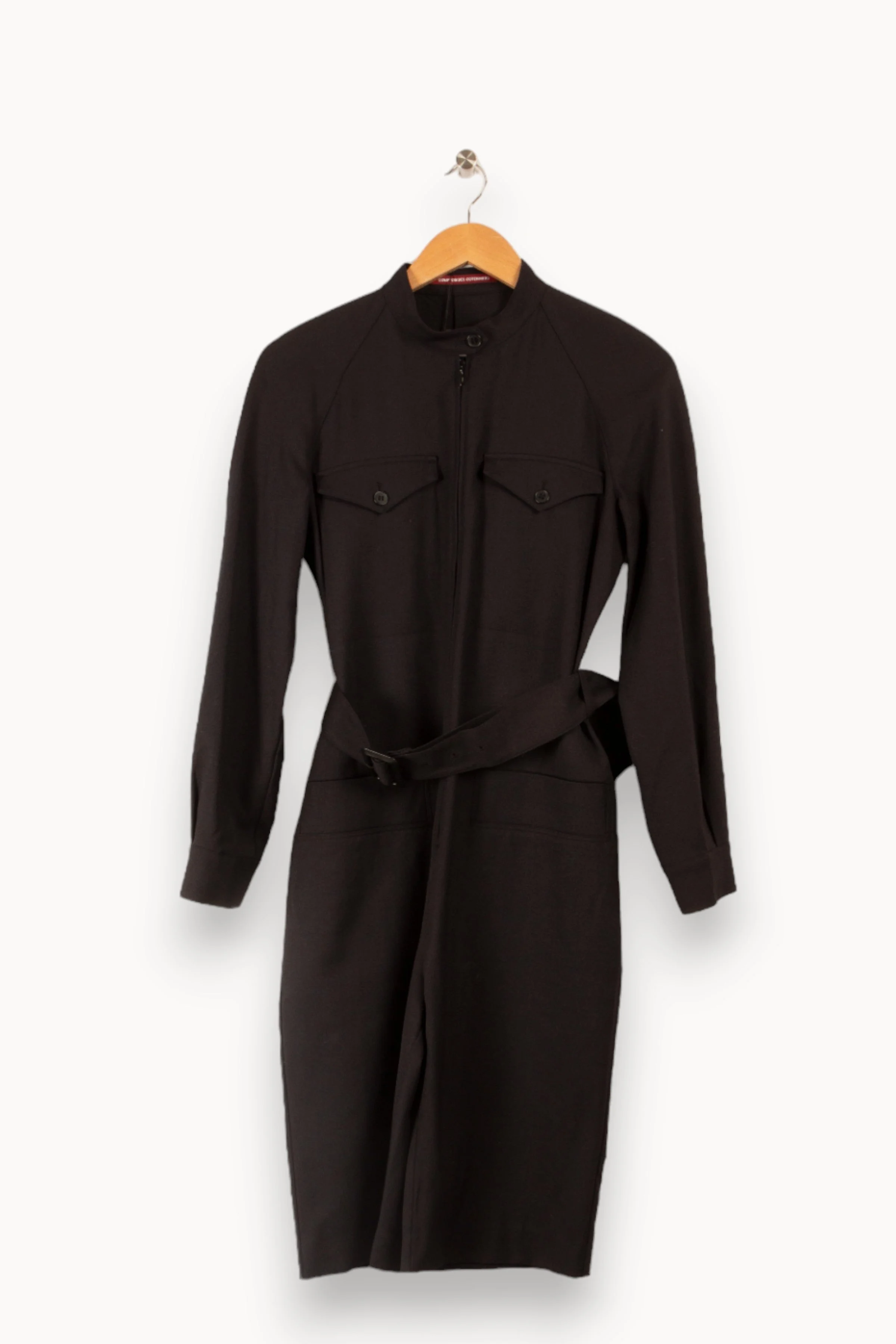 Robe midi | Noir