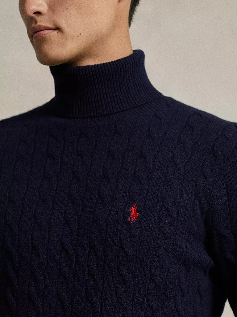 POLO RALPH LAUREN Rollkragenpullover dunkelblau