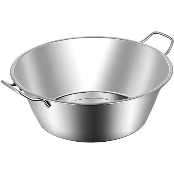 Bassine à gras et à confiture 38 cm Inox