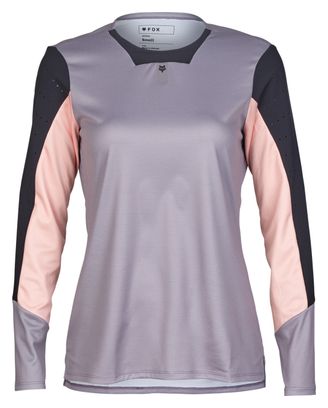 Maillot Manches Longues Fox Defend Femme Gris