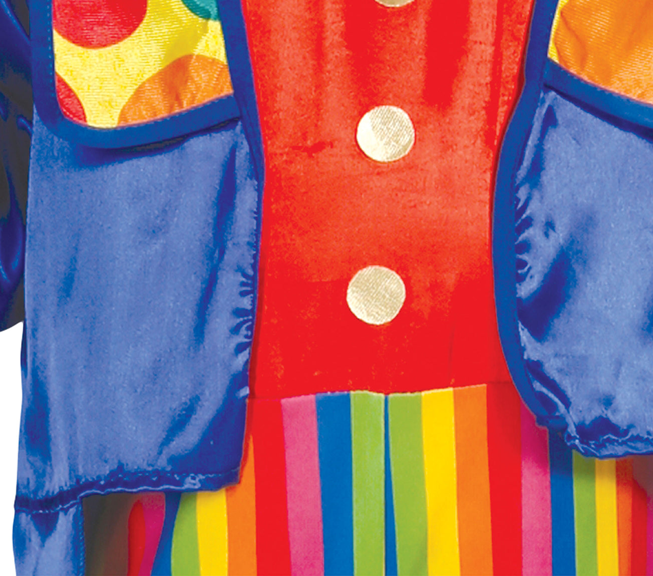 Clown Kostuum Gekleurd Kind