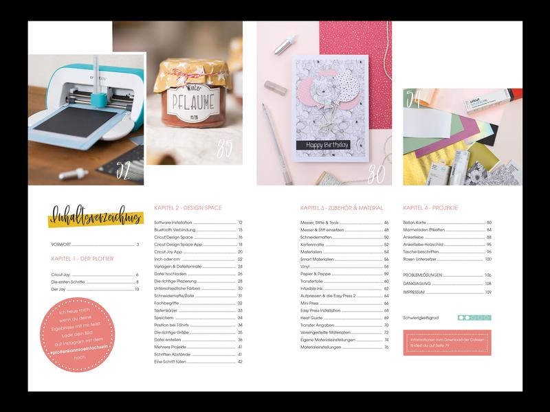 Literatur diverse Handbuch Cricut Joy 112 Seiten Anleitung Cricut Joy