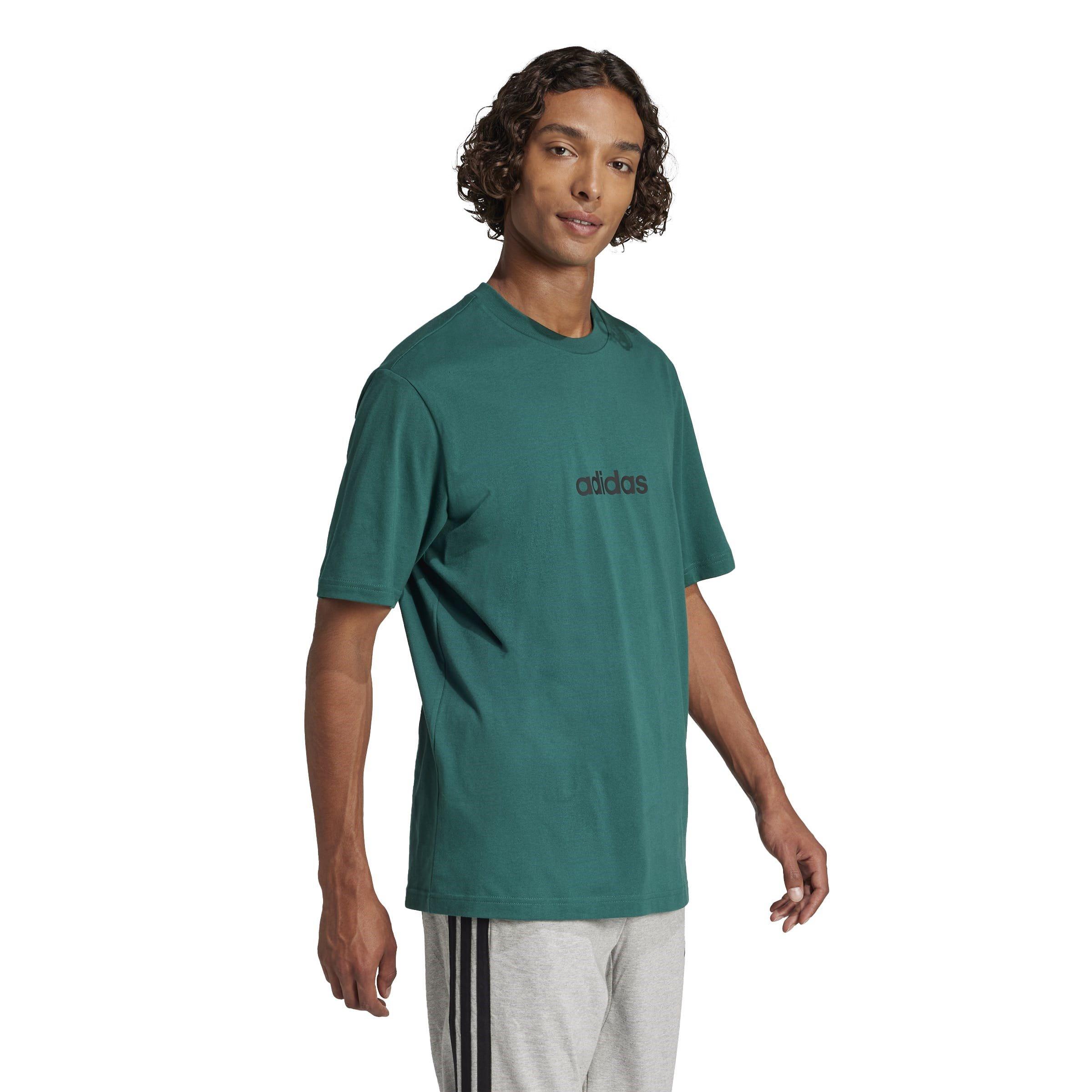 adidas Essentials Linear Single Jersey T shirt Adults
