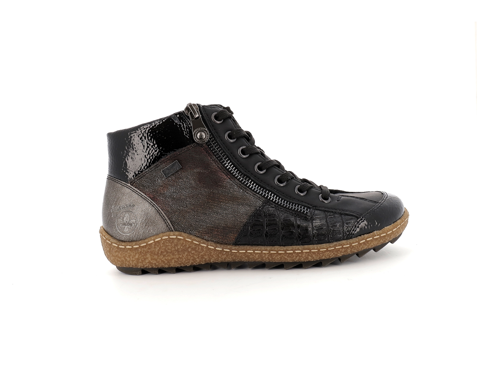 Rieker-L7541 Synthétique Noir
