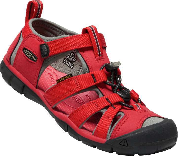 Keen Seacamp II CNX Kindersandalen racing red gargoyle