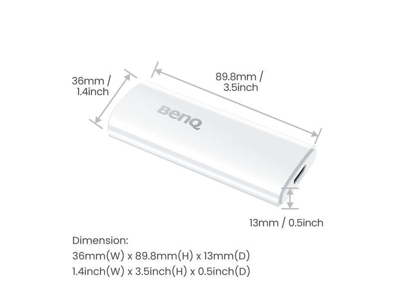 BenQ Mediaplayer QS02 4K Ultra HD Android Mediaplayer