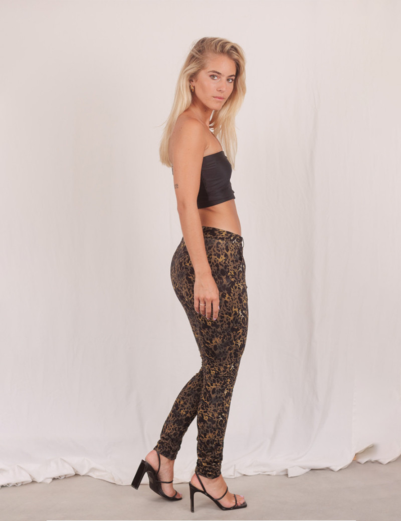 HBT PANTALON FEMME CHRISTINA CITY LÉO KAKI