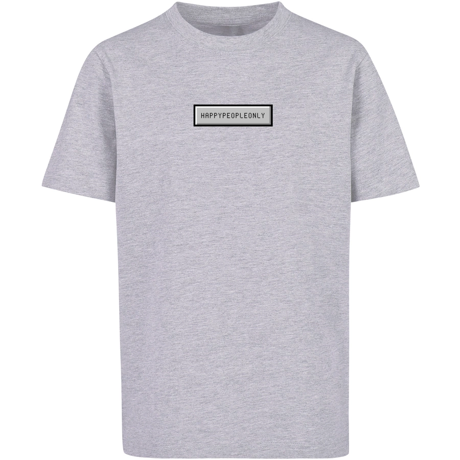 F4NT4STIC T-Shirt SIlvester Party Happy People Only heather grey
