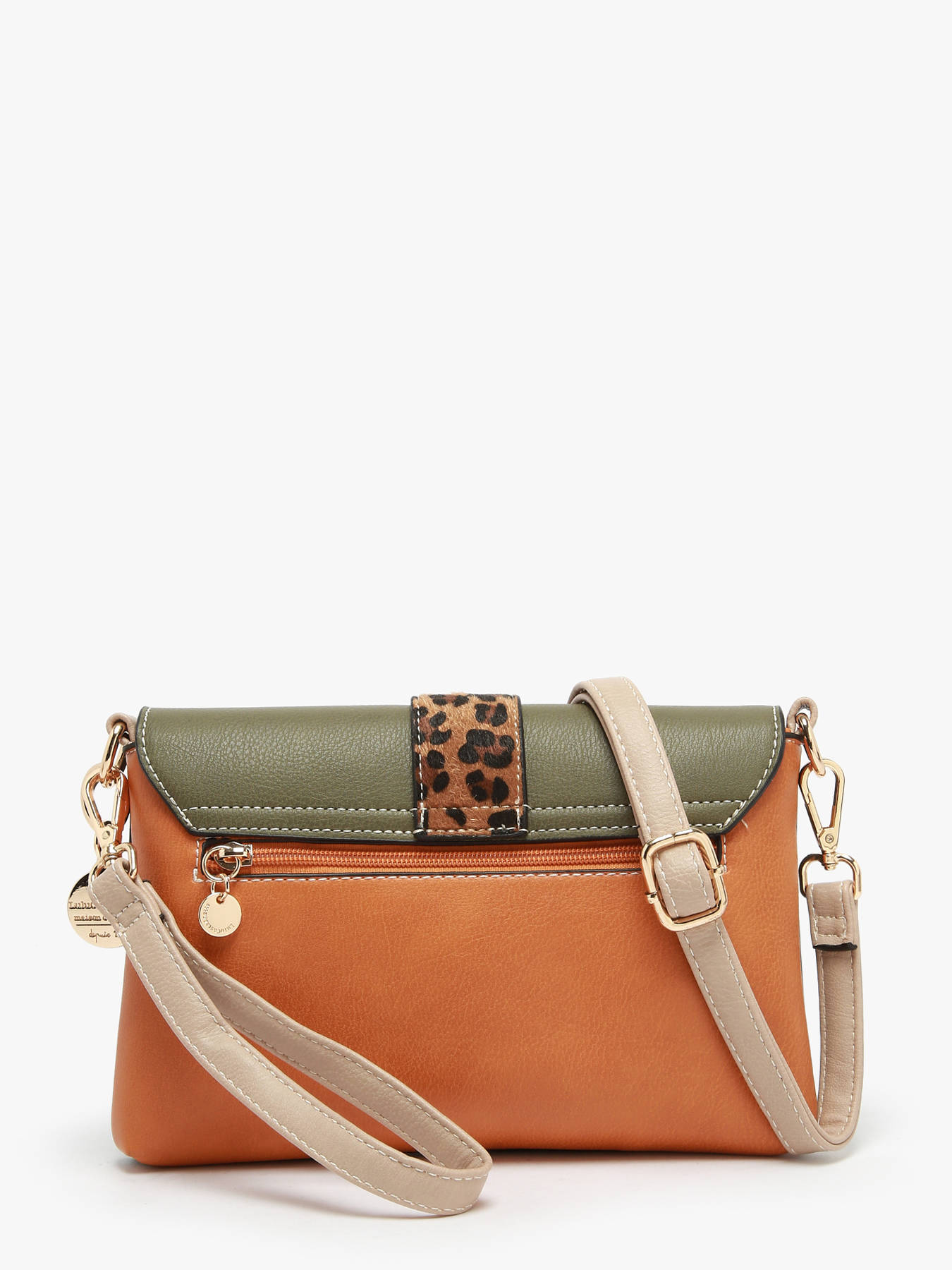 Sac bandoulire Leopard LULU CASTAGNETTE