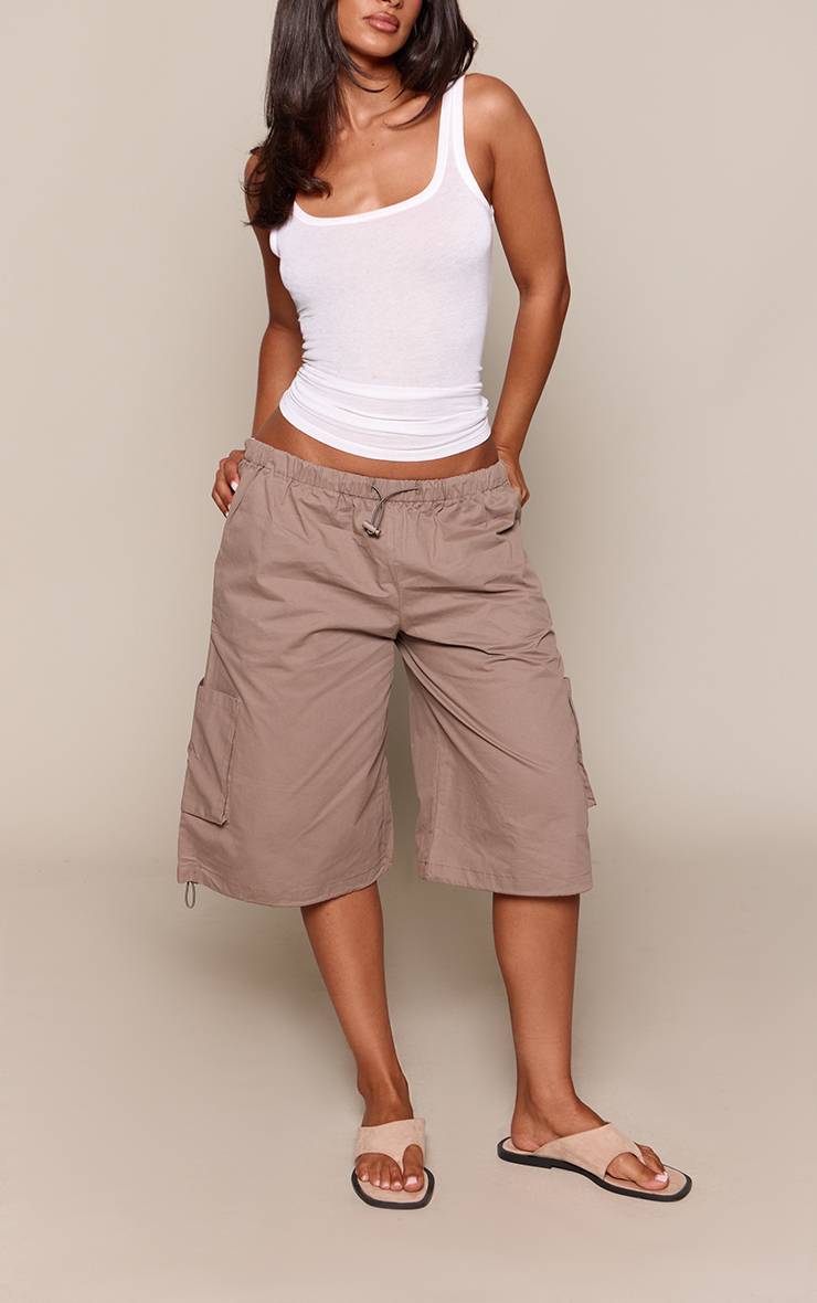 Champignon Short Cargo Long À Ourlets Ajustables Petite Taille
