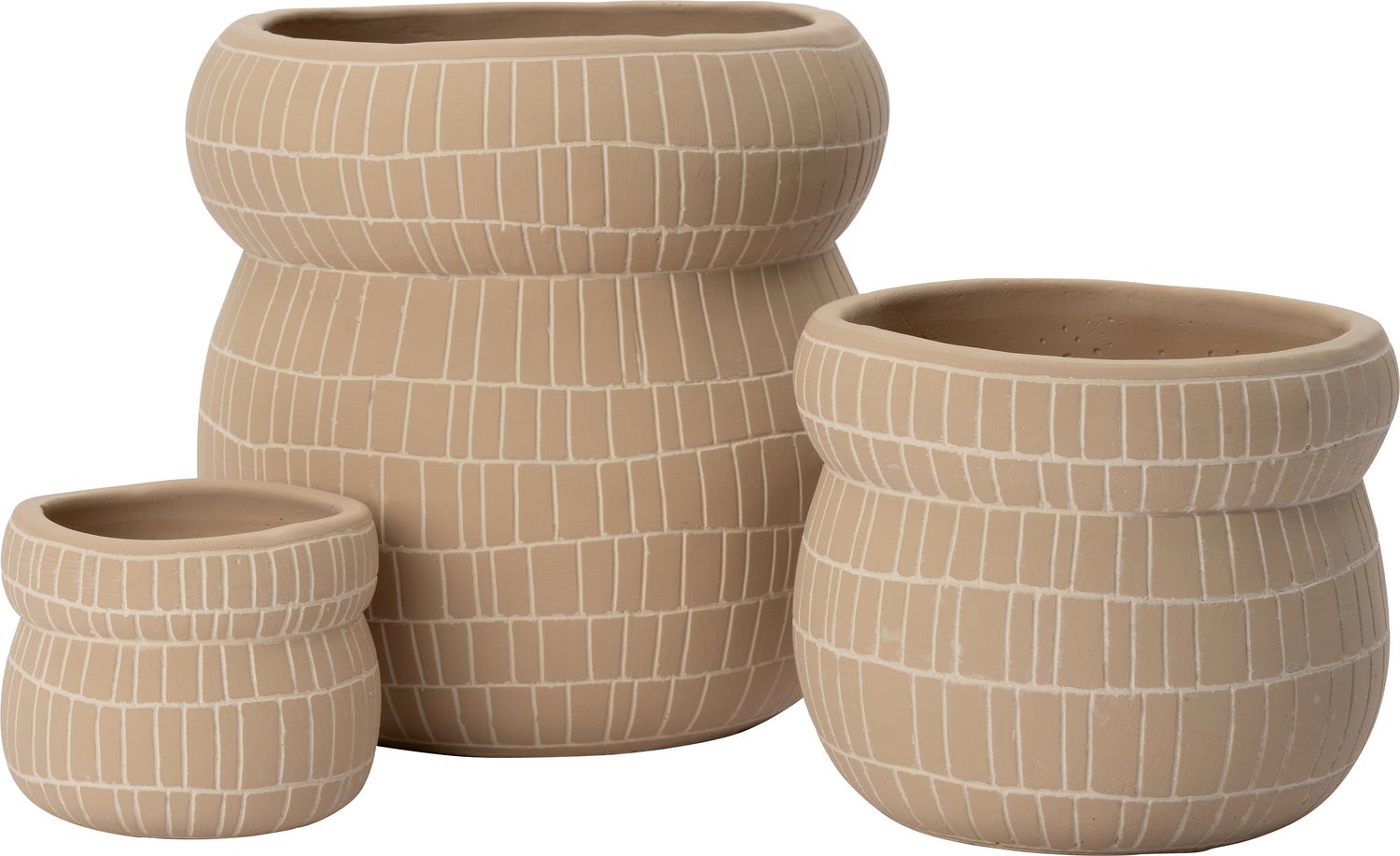 Intratuin pot Vanja bruin D 12 x H 10 cm