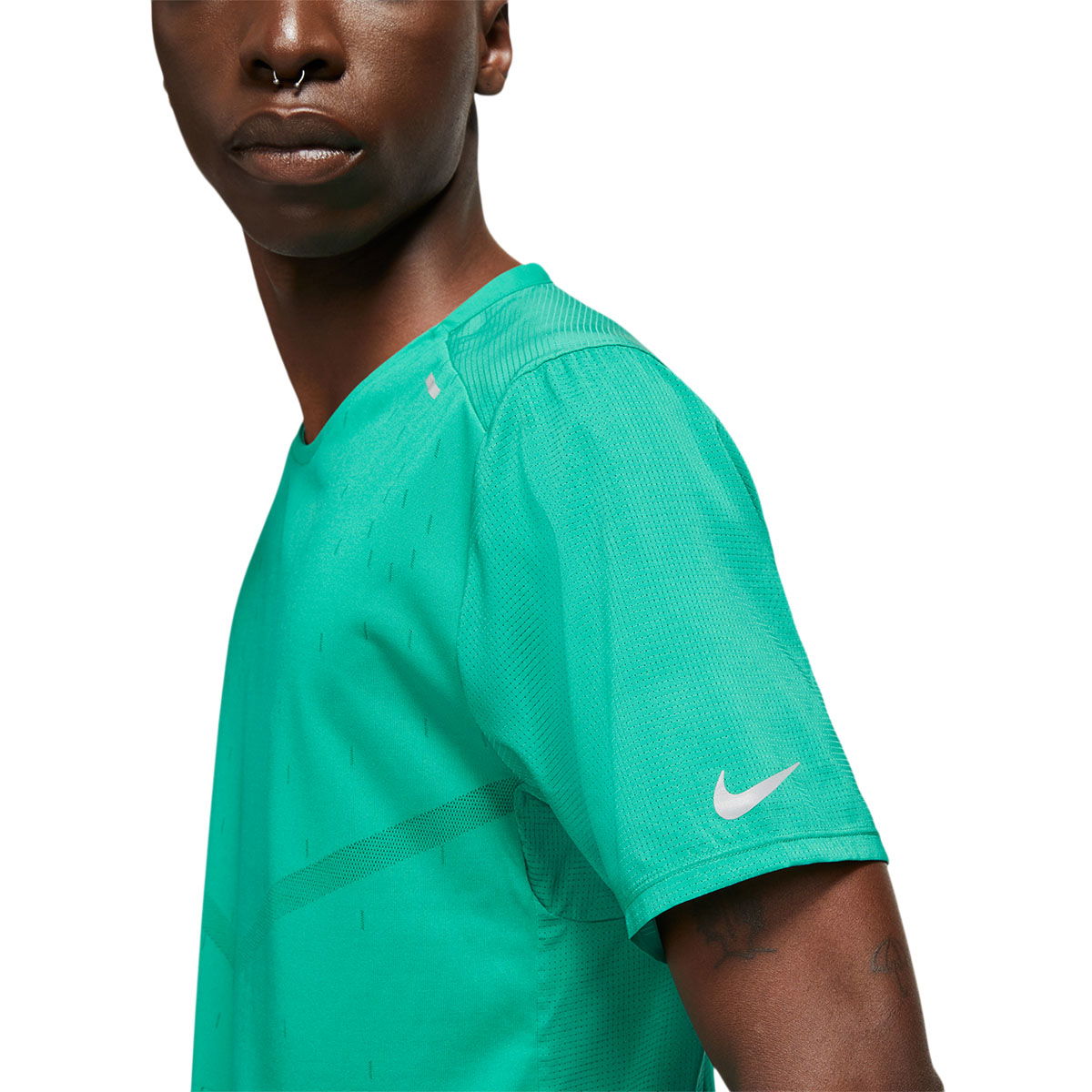 Nike Rise 365 Run Division Løbe T-shirt Herre