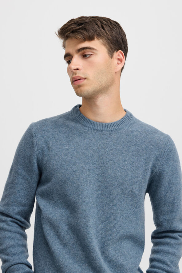 Casual Friday CFKARL crew neck bounty knit True navy melange