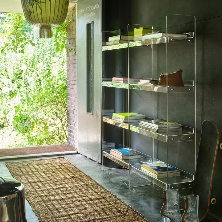 HKliving - Regalsystem aus Acryl, clear / 240 cm