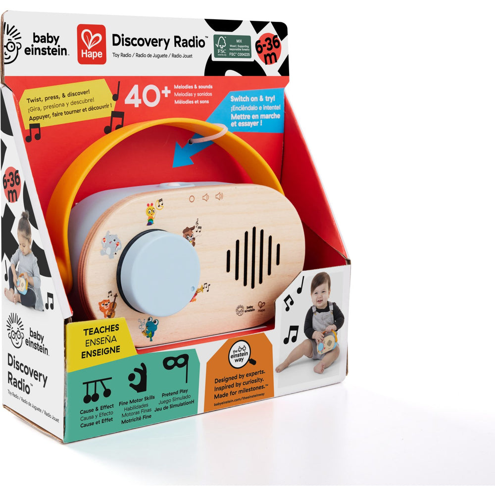 Køb Hape Baby Einstein Læringsradio