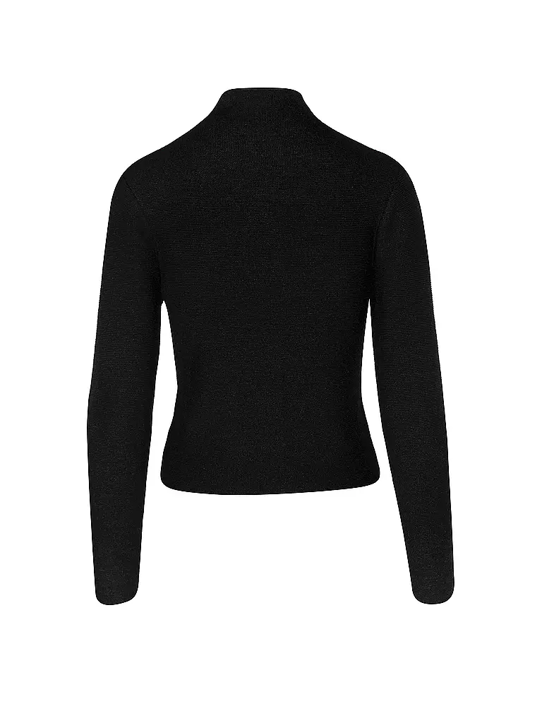 GOTTSEIDANK Trachten Strickjacke Slim Fit ANNA schwarz