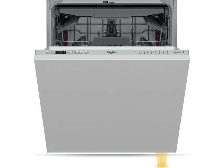 Whirlpool WIC 3C33 PFE UK, Fuldt indbygget, Fuld størrelse (60 cm), Sølv, 1,3 m, 1,55 m, 1,5 m