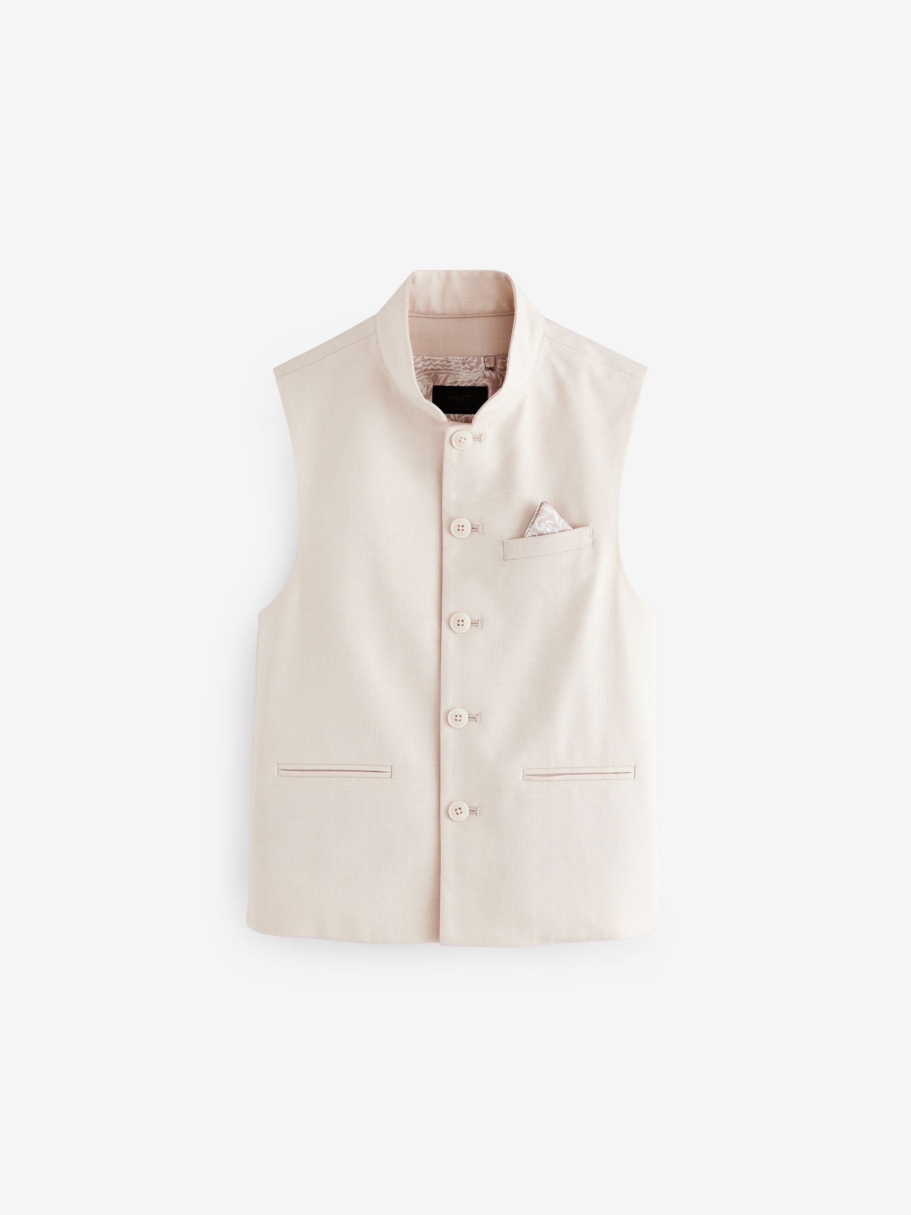 Ecru wit - Eid gilet (3mnd-16jr)