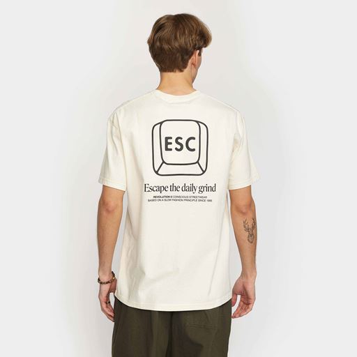 Revolution ESC T-shirt, Offwhite, L