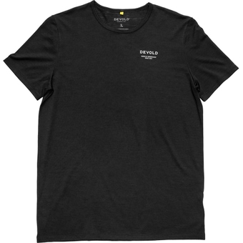 Devold Active Worn By Tee Funktionsshirt Kurz Black Herren