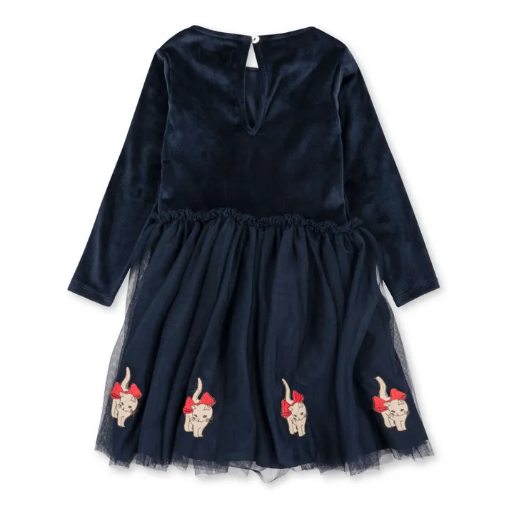 Konges Sløjd Robe Matière Recyclée Florine | Bleu marine