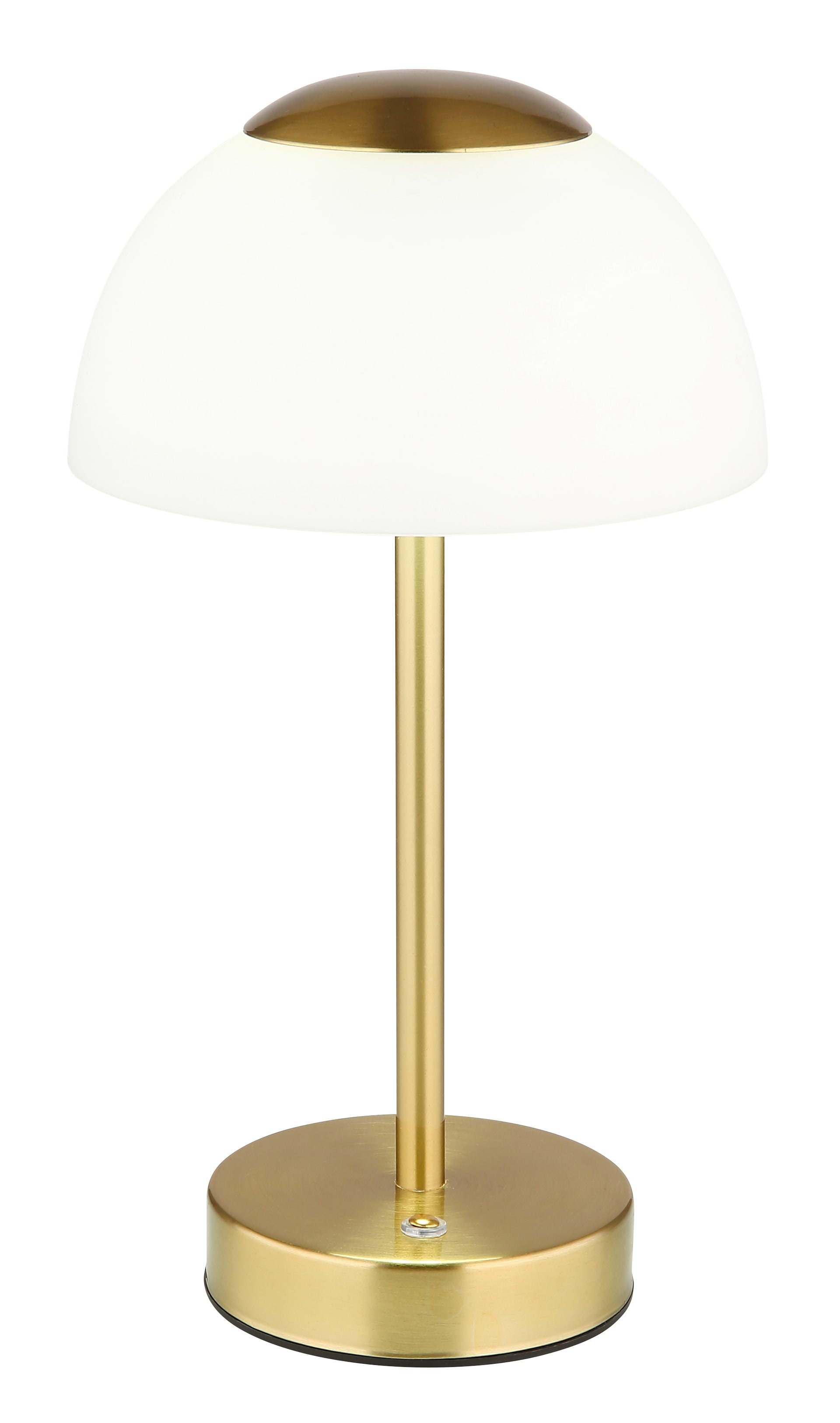 GLOBO Akku LED Tischlampe SAMIRA 31 cm mattmessing