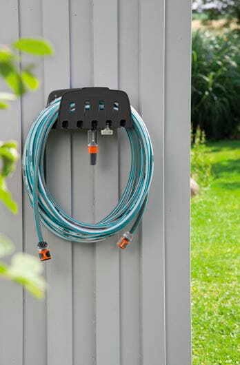 Gardena wandslanghouder zwart 25,6 x 12,8 x 13,3 cm