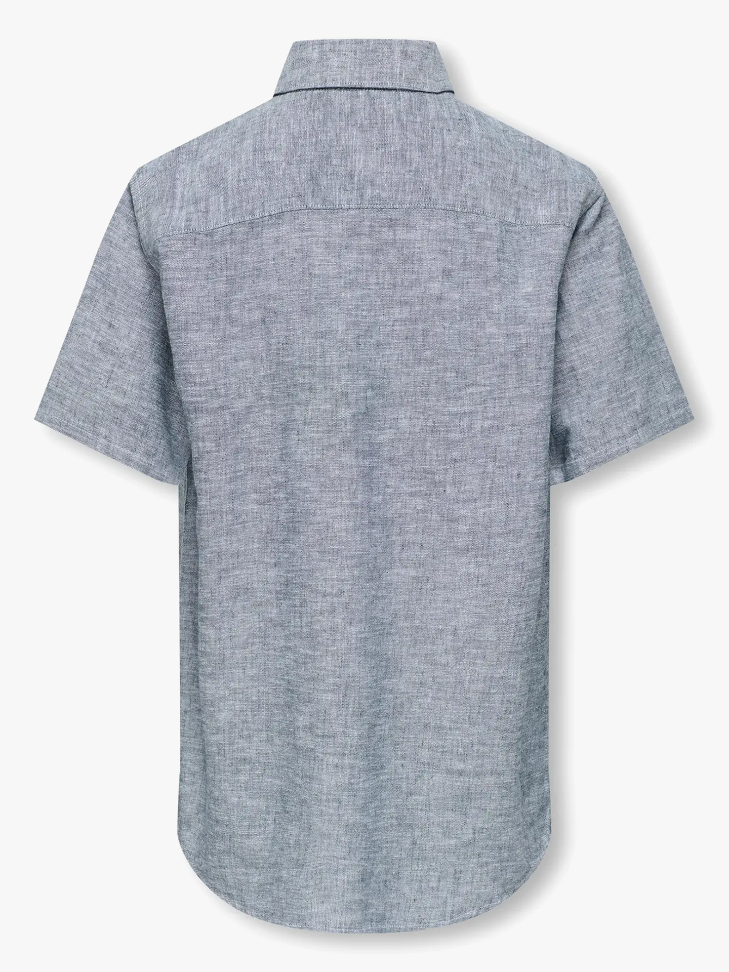 Caiden Life Short Sleeve Solid Linen Shirt Woven