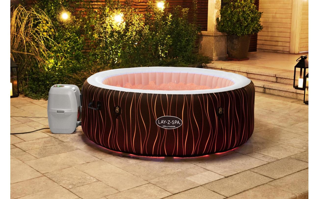 Lay-Z-Spa Hollywood 196x66cm met LED licht