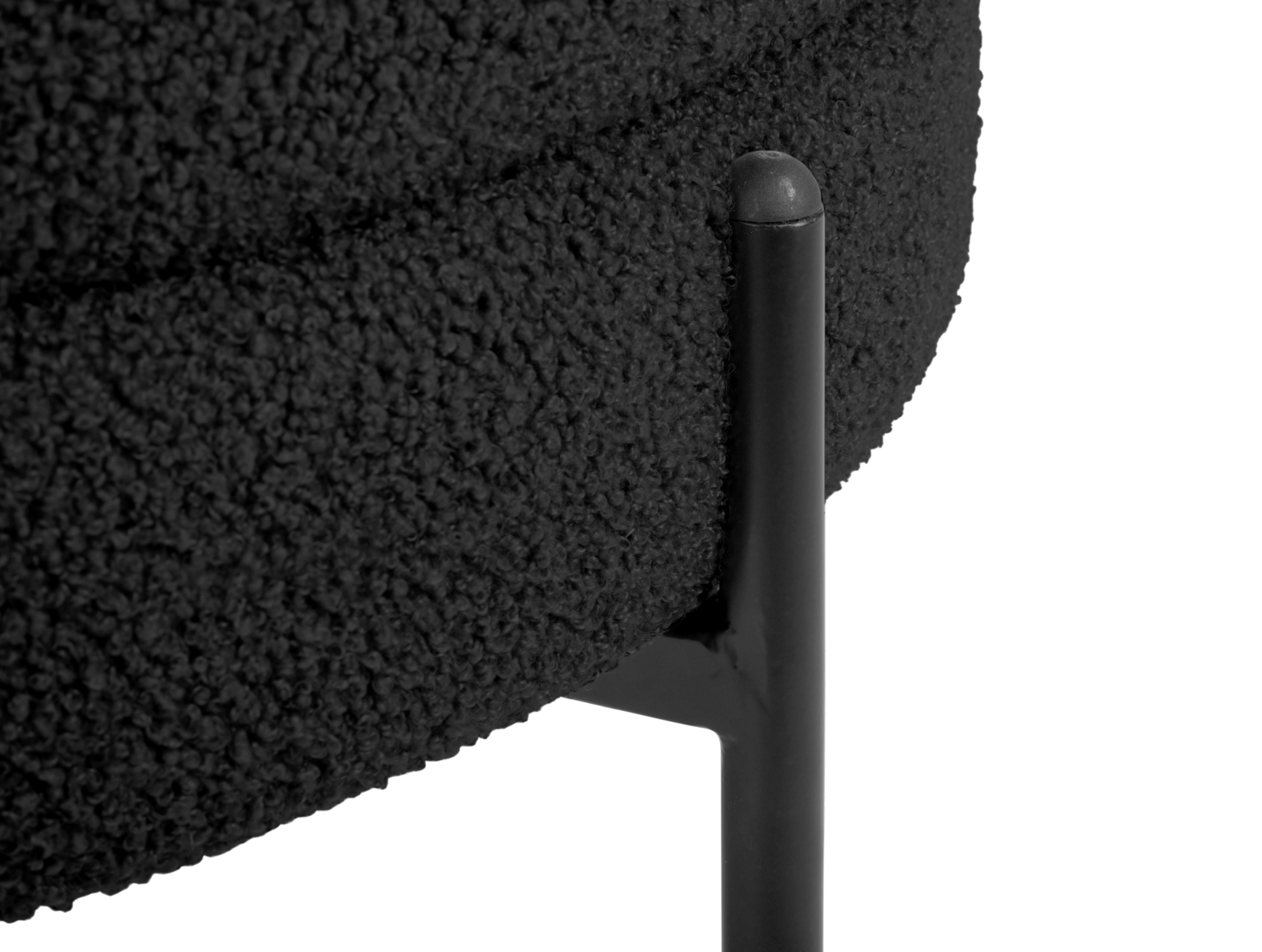 Chair Noble teddy curl black