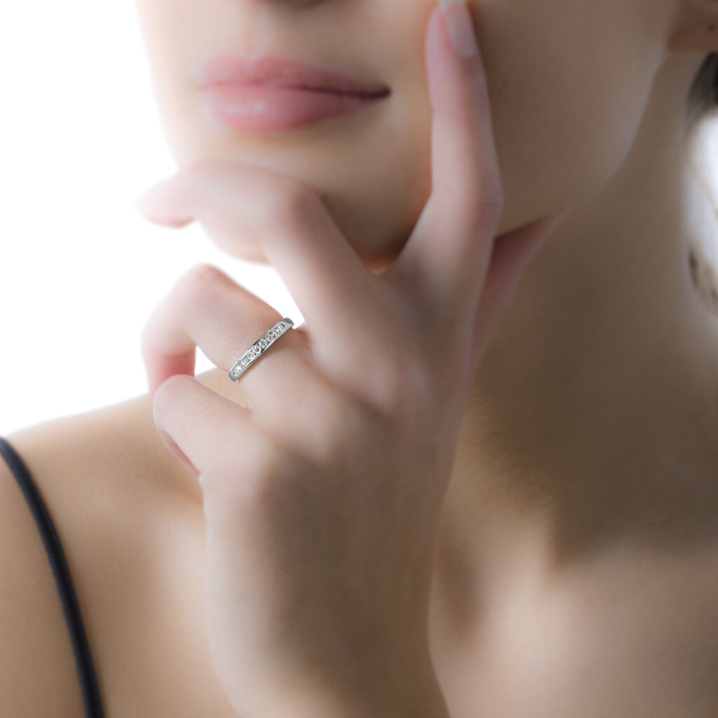 Alliance Giulia Or Blanc Diamant