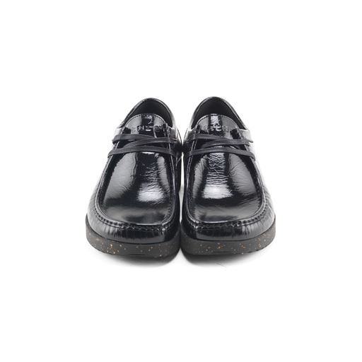 Nature Alba Patent Leather Sko, Black, 42