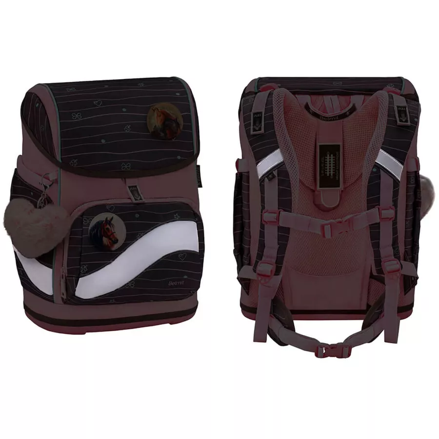 Belmil Schulranzen Premium Smarty Plus Set 5-teilig Mint