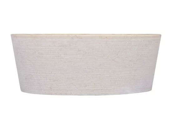 Lavabo de salle d'eau crème 40 x 40 x 15 cm 02_0002821