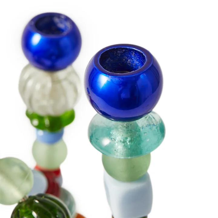 Pols Potten - Beads Kerzenhalter, mehrfarbig