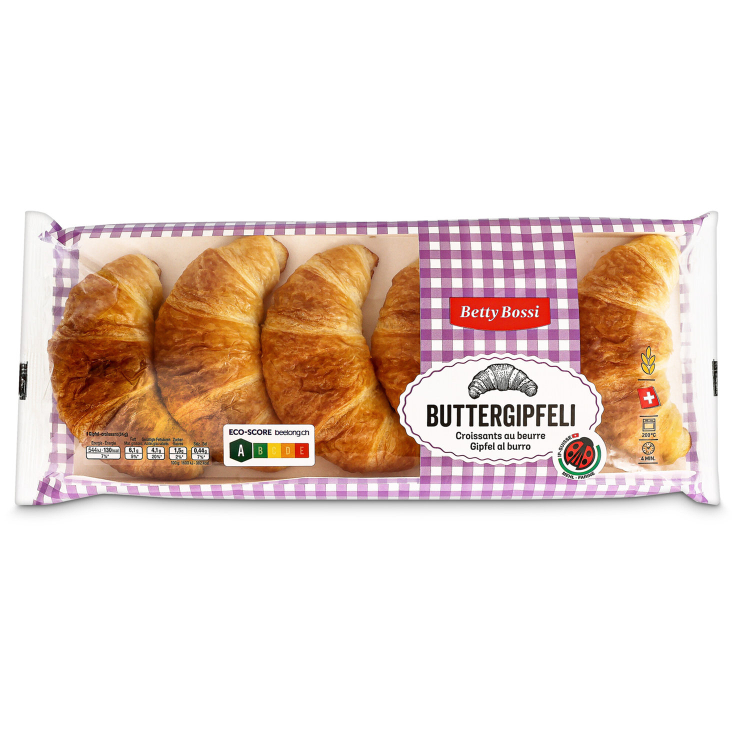 Betty Bossi Frischback Buttergipfel IP-Suisse