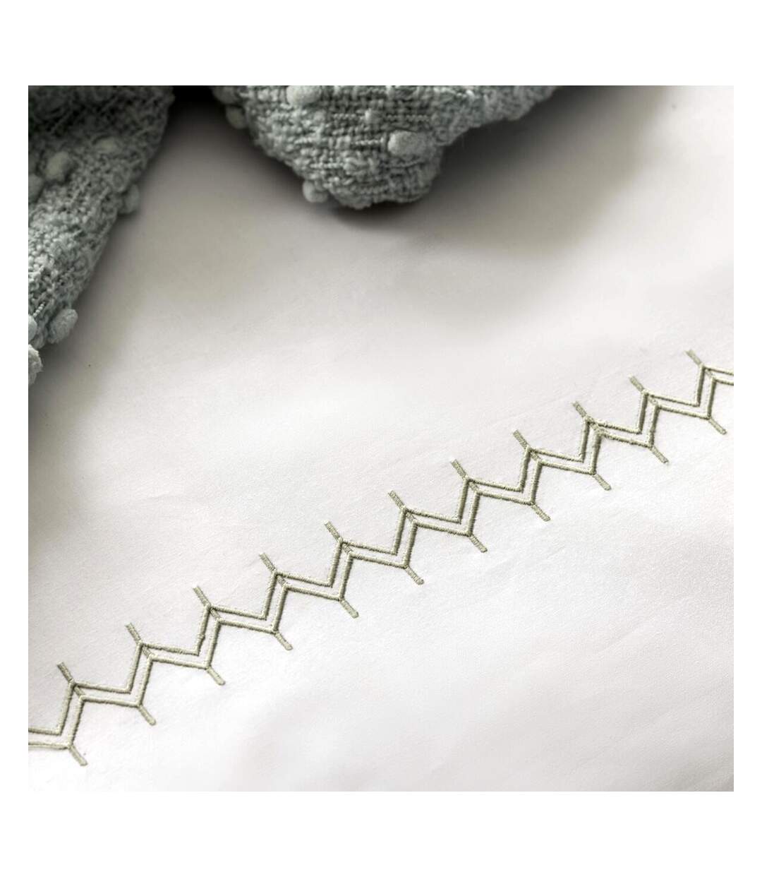 Belledorm - Parure de lit LUNA (Blanc) - UTBM421