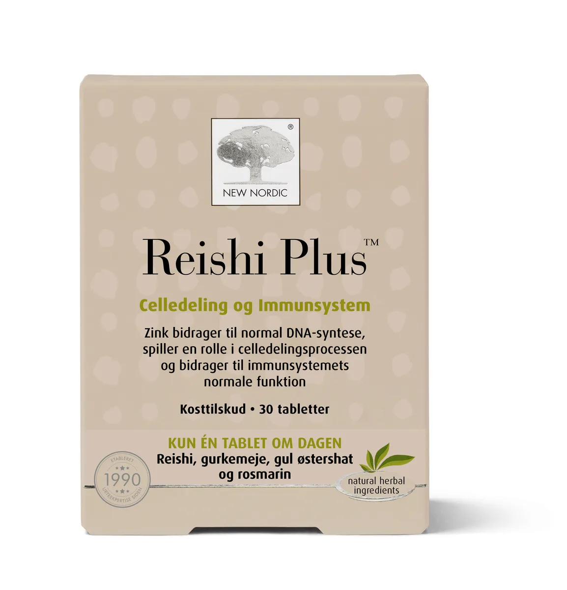New Nordic Reishi Plus - 30 tabl.