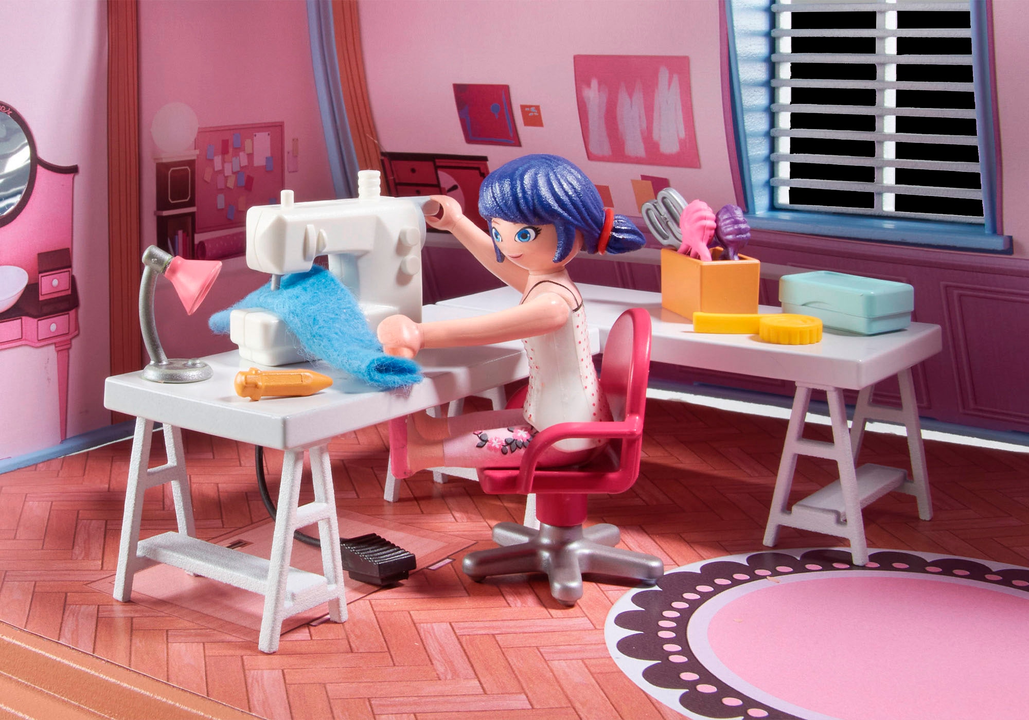 Playmobil® Konstruktions-Spielset »Miraculous: Marinettes Loft (71334), Miraculous« Made in Europe