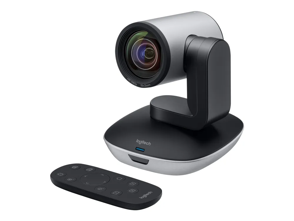 Logitech PTZ Pro 2 - Konferencekamera - PTZ - farve - 1920 x 1080 - 1080p - motoriseret - USB - H.264