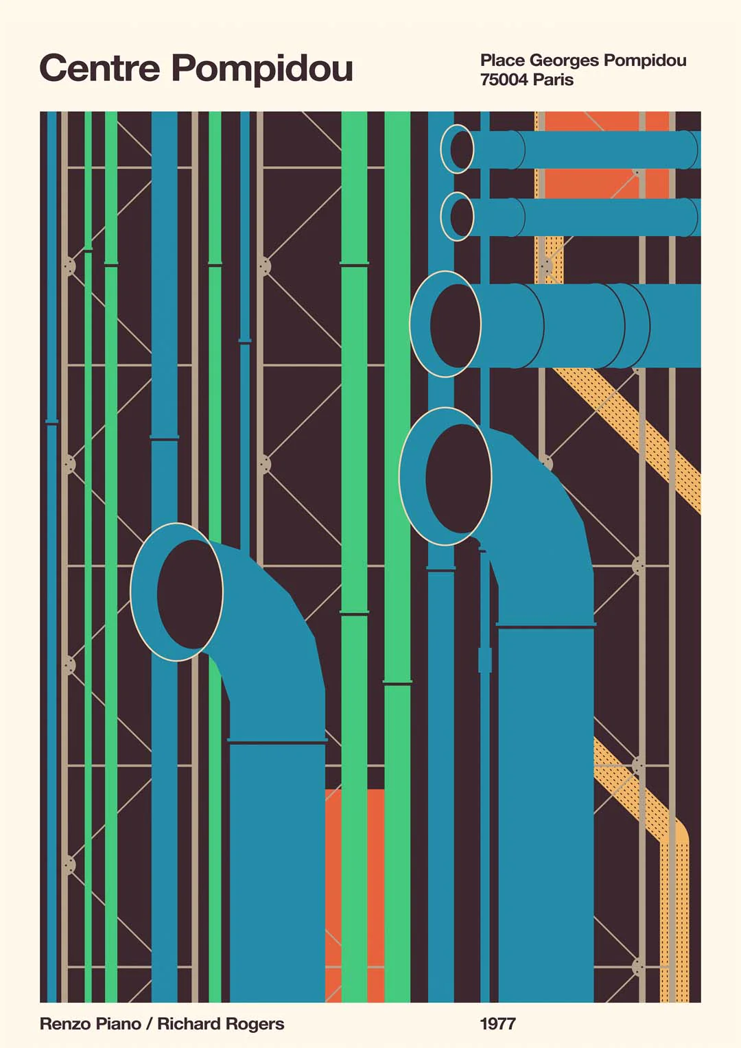 Pompidou von Florent Bodart