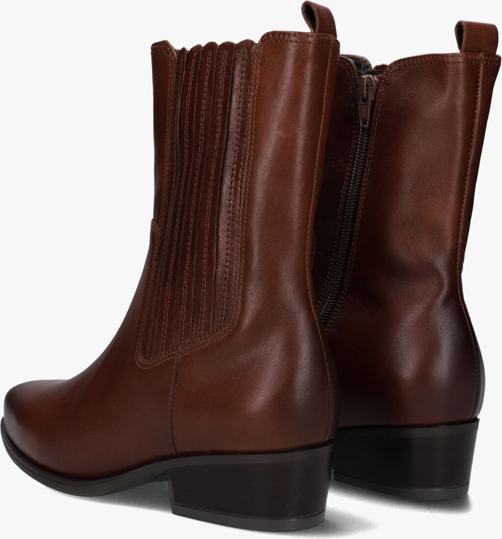 GABOR cognac gabor enkellaarsjes 673