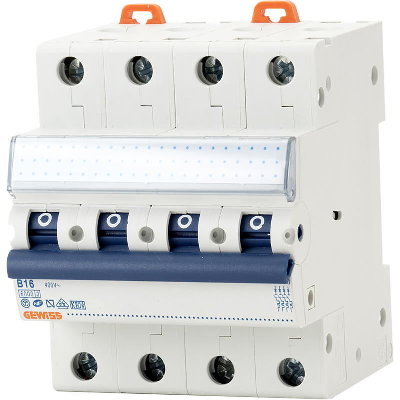 Gewiss installatieautomaat 4P+N B16 6KA